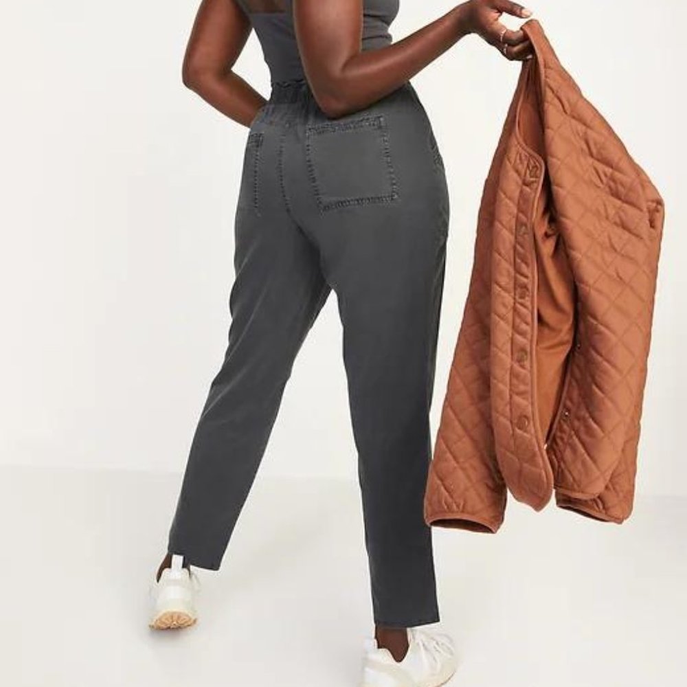 Old Navy High-Waisted Garment-Dyed Utility Pants for Women New - Picture 4 of 5